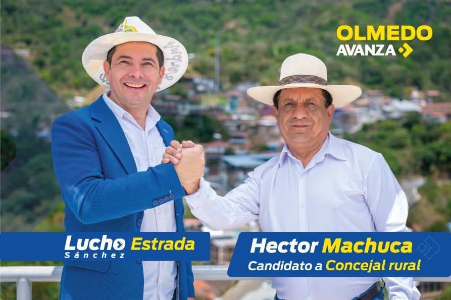 Luis Sánchez Estrada junto a Héctor Machuca