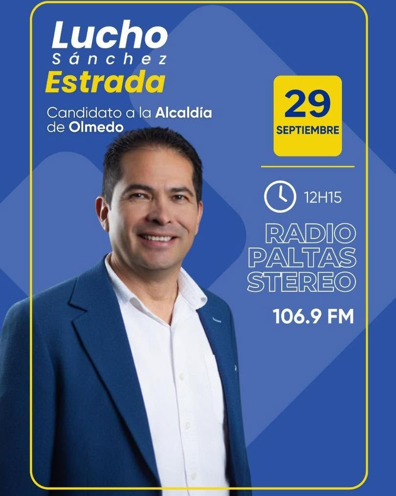 Afiche: Entrevista en Radio Paltas Stereo 106.9 FM